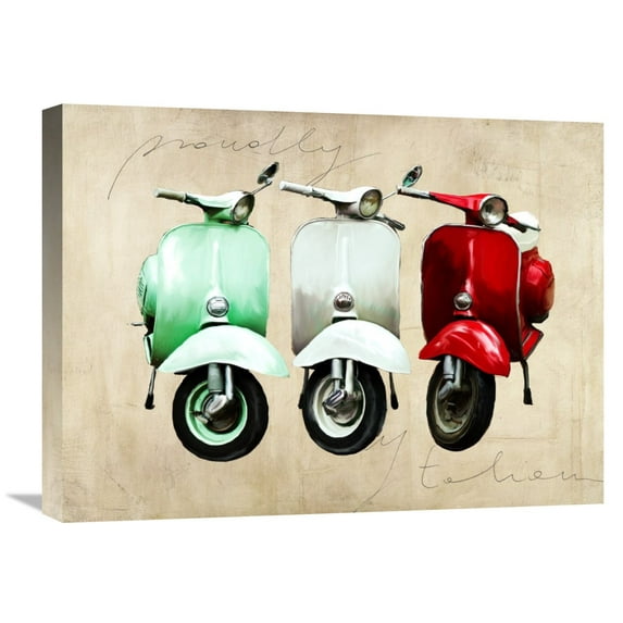 Global Gallery Teo Rizzardi 'Proudly italian' Canvas Wall Art