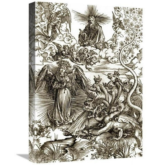 Global Gallery The Apocalyptic Woman Art Print - Albrecht Durer - 22in.