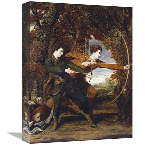Global Gallery  The Archers Art Print - Sir Joshua Reynolds - 16in.
