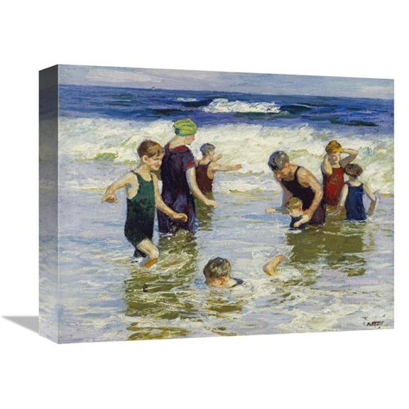Global Gallery The Bathers Art Print - Edward Henry Potthast