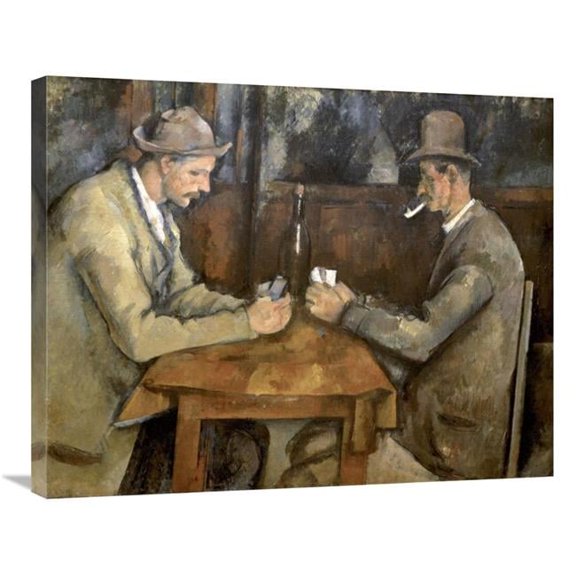 Global Gallery  The Card Players Art Print - Paul Cezanne