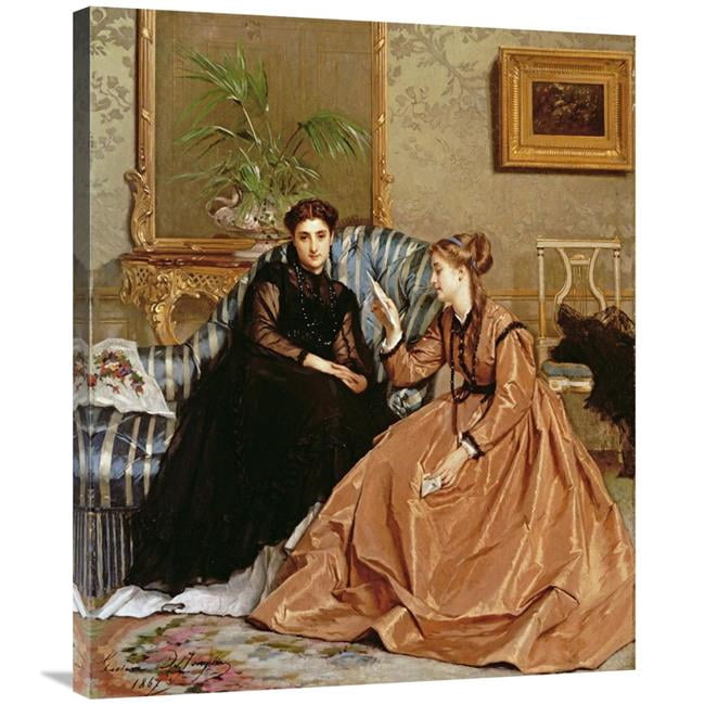 Consolation 5 Global Gallery The Consolation Letter Art Print - Gustave De Jonghe ...