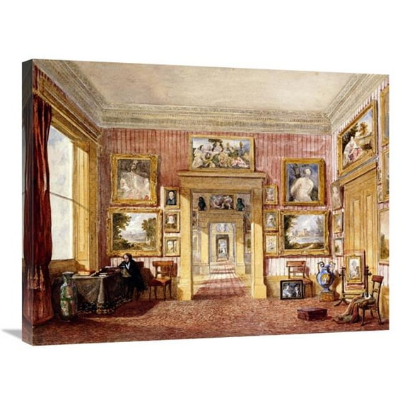 Global Gallery The Dining Room at Thirlestaine House Art Print - Harriet Rushout-Bowles - 30in.