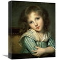 thumbnail image 1 of Global Gallery  The Girl at the Table Art Print - Jean Baptiste Greuze, 1 of 1