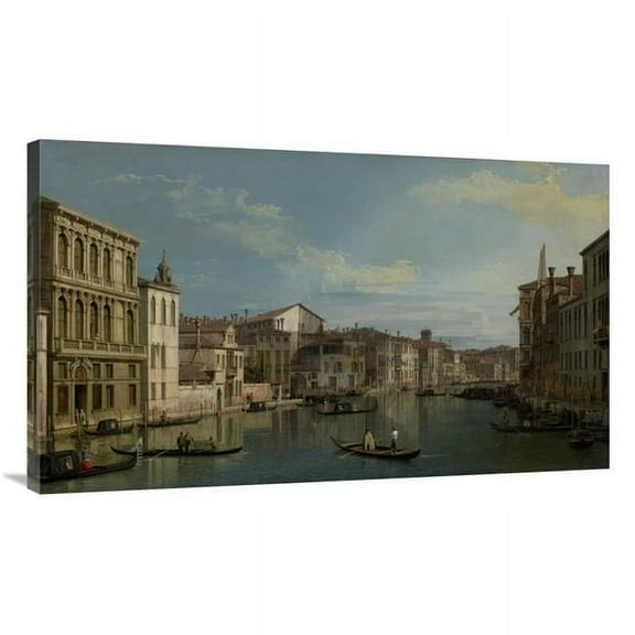Global Gallery  The Grand Canal in Venice From Palazzo Flangini to Campo San Marcuola Art Print