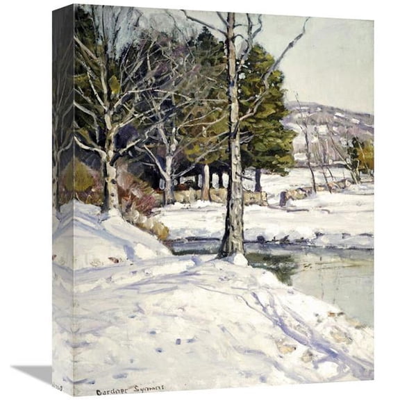 Global Gallery The Old Stone Wall Art Print