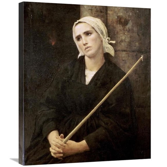 Global Gallery The Penitent Art Print - Jules Adolphe Breton