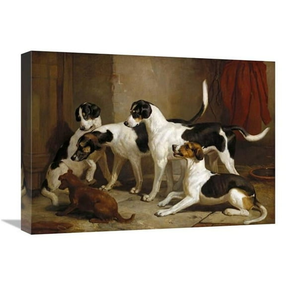 Global Gallery  The Puckeridge Foxhounds Art Print
