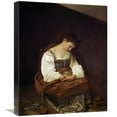thumbnail image 1 of Global Gallery  The Repentant Magdalene Art Print - Caravaggio - 22in., 1 of 1