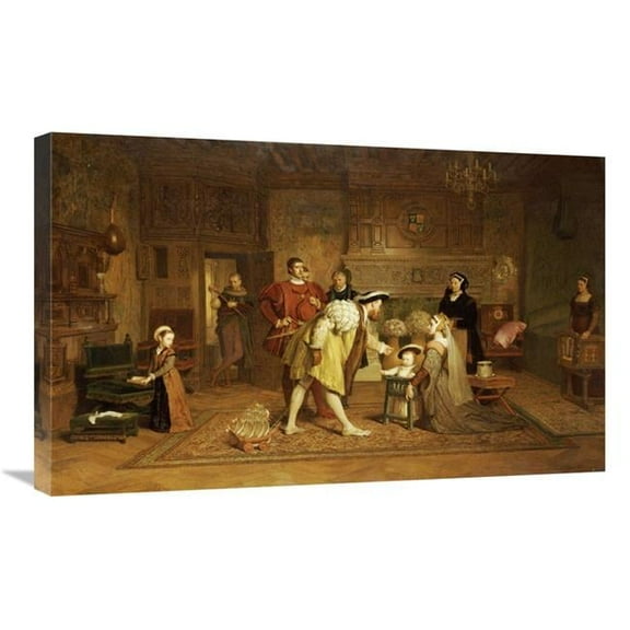 Global Gallery The Royal Nursery 1538 Art Print - Marcus Stone