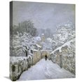thumbnail image 1 of Global Gallery  The Snow in Louveciennes Art Print - Alfred Sisley - 22in., 1 of 1