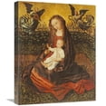 thumbnail image 1 of Global Gallery  The Virgin & Child with Two Music-Making Angels Art Print - Rogier Van Der Weyden, 1 of 1