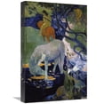 thumbnail image 1 of Global Gallery  The White Horse - Le Cheval Blanc Art Print - Paul Gauguin 22 in., 1 of 1