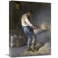 thumbnail image 1 of Global Gallery  The Winnower Art Print - Jean-Francois Millet 22 in., 1 of 1