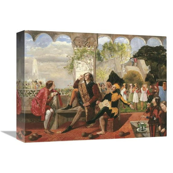 Global Gallery Twelfth Night - Act II - Scene IV Art Print 16 in.