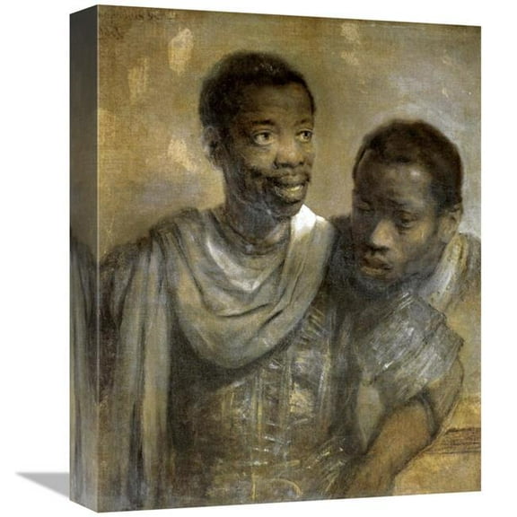 Global Gallery Two Black Men Art Print