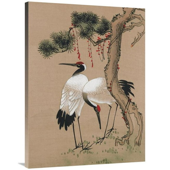 Global Gallery  Two Cranes Art Print - Unknown