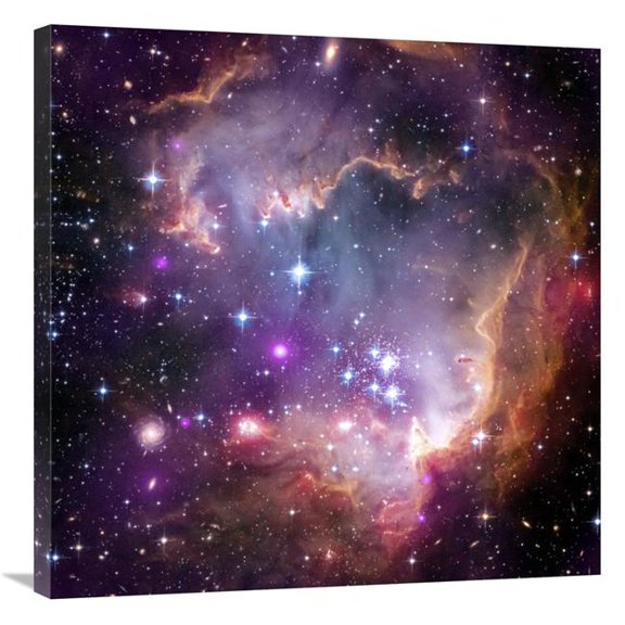Global Gallery Under the Wing of the Small Magellanic Cloud Art Print - NASA