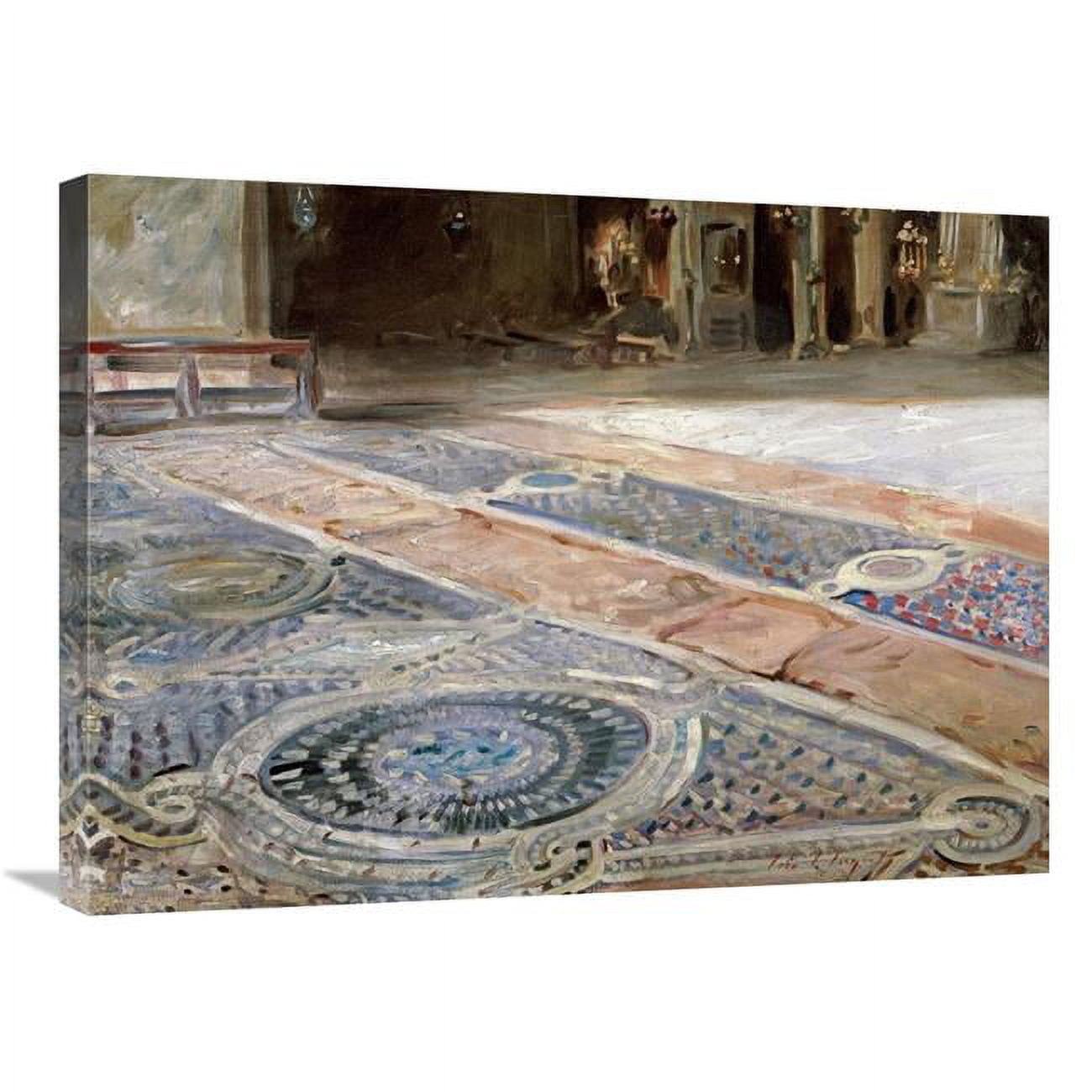 Global Gallery Venetian Interior Art Print - John Singer Sargent - 30in ...