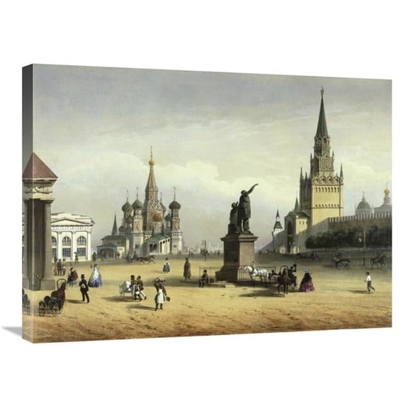 Global Gallery View of Red Square - From Moscow & the Suburbs Art Print