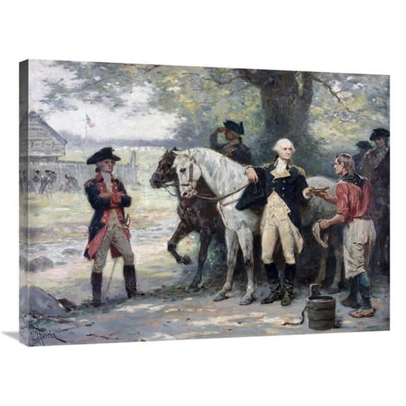 Global Gallery Washington at Half-Way Brook Art Print - Jean Leon Gerome Ferris