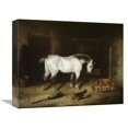 thumbnail image 1 of Global Gallery  White Horse Art Print - John Frederick Herring - 16in., 1 of 1