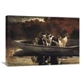 thumbnail image 1 of Global Gallery Winslow Homer 'Waiting For The Start' Canvas Wall Art, 1 of 4