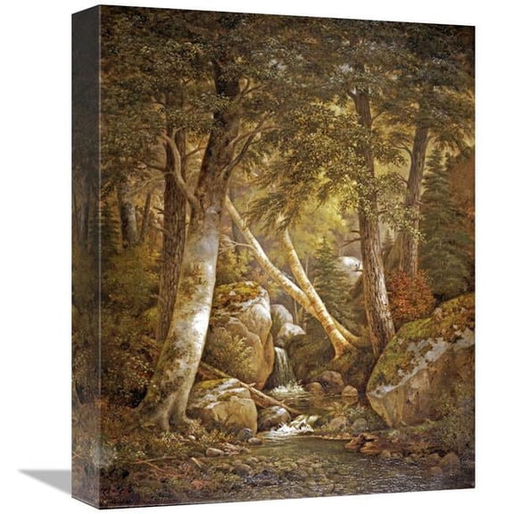 Global Gallery Wooded Interior Art Print - Henry Chapman Ford