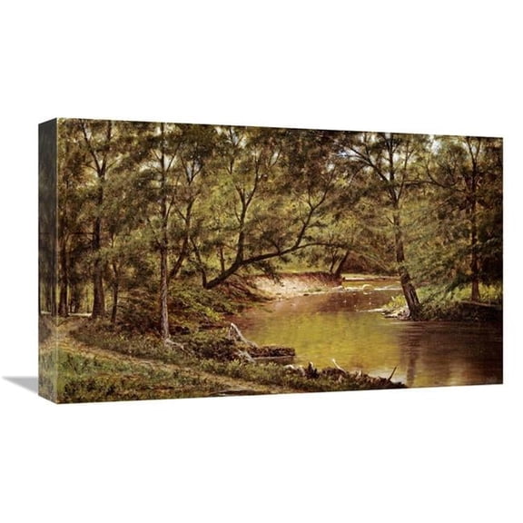 Global Gallery Woodland Interior Art Print - Thomas Worthington Whittredge