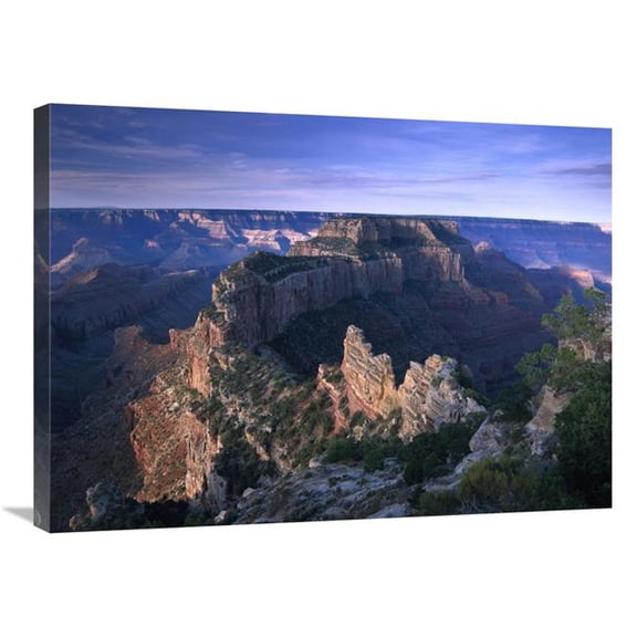 Global Gallery  Wotans Throne From Cape Royal - North Rim - Grand Canyon National Park - Arizona Art Print - Tim Fitzharris