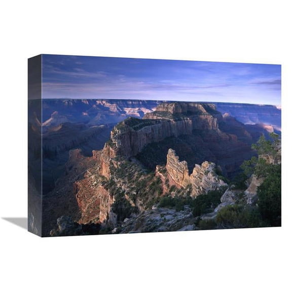 Global Gallery  Wotans Throne From Cape Royal - North Rim - Grand Canyon National Park - Arizona Art Print - Tim Fitzharris