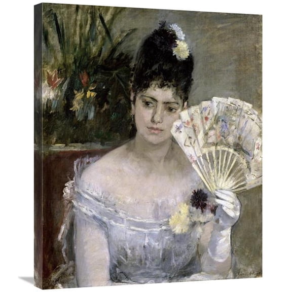 Global Gallery  Young Lady at a Ball Art Print - Berthe Morisot