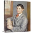 thumbnail image 1 of Global Gallery  Young Man with a Red Tie Art Print - Pierre-Auguste Renoir, 1 of 1