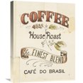 thumbnail image 1 of Global Gallery's 'Authentic Coffee IX' by Daphne Brissonnet Stretched Canvas Wall Art, 1 of 4