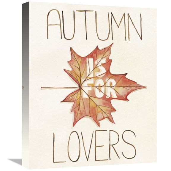 Global Gallery's 'Autumn Love II' by Elyse DeNeige Stretched Canvas Wall Art