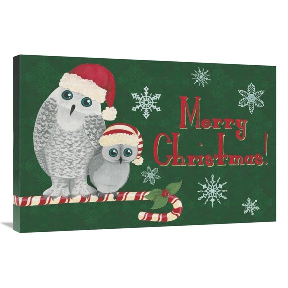 Global Gallery's 'Christmas Parliament I' By Elyse DeNeige Stretched Canvas Wall Art