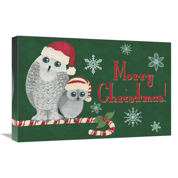 Global Gallery's 'Christmas Parliament I' By Elyse DeNeige Stretched Canvas Wall Art