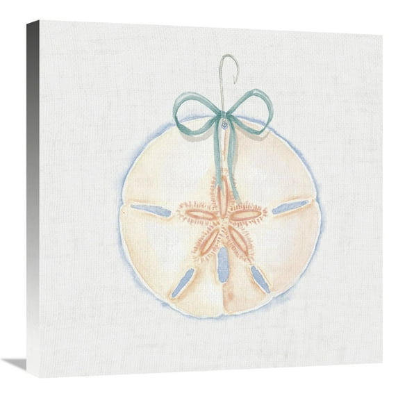 Global Gallery's 'Christmas on the Coast VI' by Elyse DeNeige Stretched Canvas Wall Art