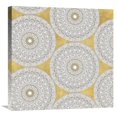 thumbnail image 1 of Global Gallery's 'Color my World Mandala Pattern Gold' by Daphne Brissonnet Stretched Canvas Wall Art, 1 of 4