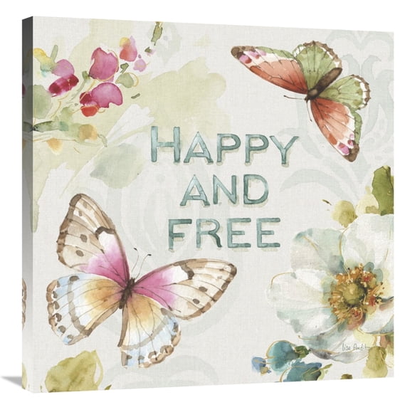 Global Gallery's 'Colorful Breeze III' By Lisa Audit Stretched Canvas Wall Art