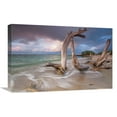 thumbnail image 1 of Global Gallery's 'Driftwood Sunset' By Katherine Gendreau Stretched Canvas Wall Art, 1 of 1