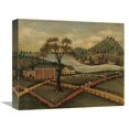 thumbnail image 1 of Global Gallery's 'Going to Town' by David Carter Brown Stretched Canvas Wall Art, 1 of 4