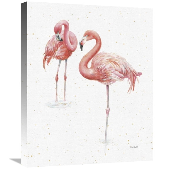 Global Gallery's 'Gracefully Pink X' By Lisa Audit Stretched Canvas Wall Art