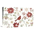 thumbnail image 1 of Global Gallery's 'Holiday Impressions I' by Daphne Brissonnet Stretched Canvas Wall Art, 1 of 4