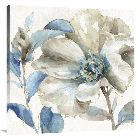 Global Gallery's 'Indigold IV' By Lisa Audit Stretched Canvas Wall Art