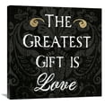 thumbnail image 1 of Global Gallery's 'Inspirational Collage I on Black' by Daphne Brissonnet Stretched Canvas Wall Art, 1 of 4