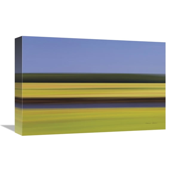 Global Gallery's 'Midday Marsh' By Katherine Gendreau Stretched Canvas Wall Art