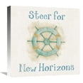 thumbnail image 1 of Global Gallery's 'New Horizons I Words' by Elyse DeNeige Stretched Canvas Wall Art, 1 of 4