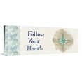 thumbnail image 1 of Global Gallery's 'New Horizons VIII Words' by Elyse DeNeige Stretched Canvas Wall Art, 1 of 4