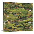 thumbnail image 1 of Global Gallery's 'Pleasant Valley' by David Carter Brown Stretched Canvas Wall Art, 1 of 4